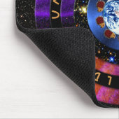 Egels maken de wereld rond! muismat (Hoek)