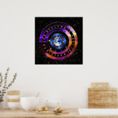 Egels maken de wereld rond! poster (Keuken)