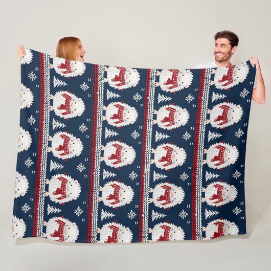 Egels met sjaals fleece deken (In situ)