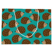 Egels naadloos patroon (ver.1) large cadeautasje (Achterkant)