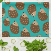 Egels naadloos patroon (ver.1) theedoek (Gevouwen)