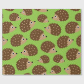 Egels naadloos patroon (ver.3) cadeaupapier (Vlak)