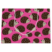 Egels naadloos patroon (ver.5) groot cadeauzakje (Voorkant)