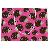 Egels naadloos patroon (ver.5) groot cadeauzakje (Achterkant)