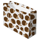 Egels naadloos patroon (ver.6) large cadeautasje (Achterkant Gekanteld)