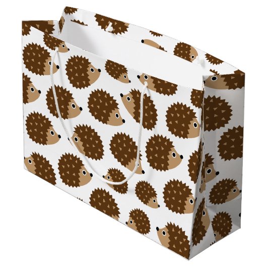 Egels naadloos patroon (ver.6) large cadeautasje (Achterkant Gekanteld)