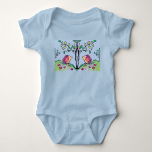 Egels tegen Blue Sky Baby One-Piece T-Shirt
