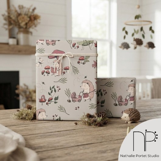 Egels Toile Kinderen Cadeaupapier