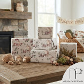 Egels Toile Kinderen Cadeaupapier