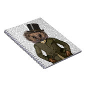 Egelsporter Portret Notitieboek (Rechterzijde)