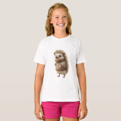 Egeltje Gebreide Trui Kinderen T-shirt (Voorkant volledig)