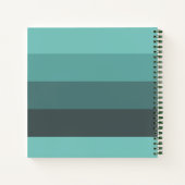 Egeltje met Voetbal Bal Jongen Groen Notitieboek (Achterkant)