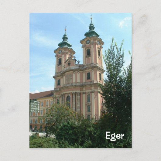 Eger Briefkaart (Voorkant)