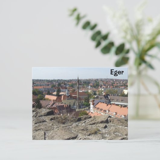 Eger Briefkaart (Staand voorkant)