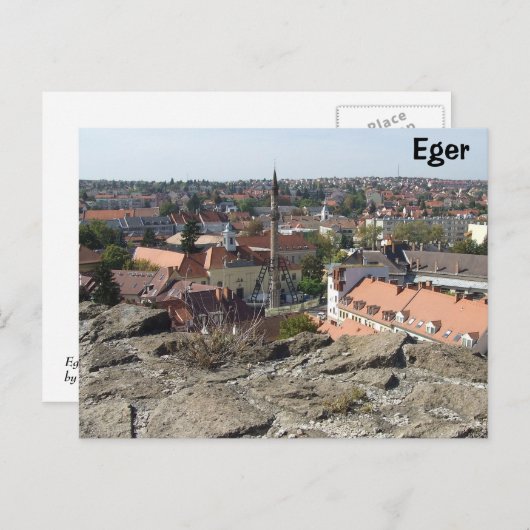 Eger Briefkaart (Voorkant / Achterkant)
