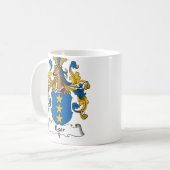 Eger Family Crest Koffiemok (Voorkant links)
