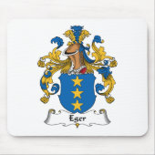 Eger Family Crest Muismat (Voorkant)