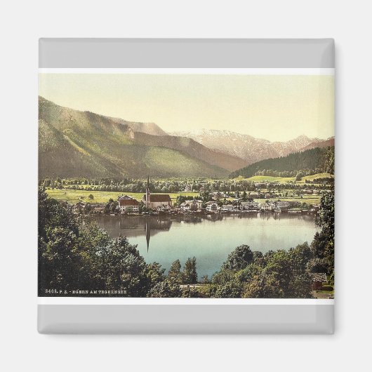 Egern, Tegernsee, Opper-Beieren, Duitsland klassie Magneet (Voorkant)