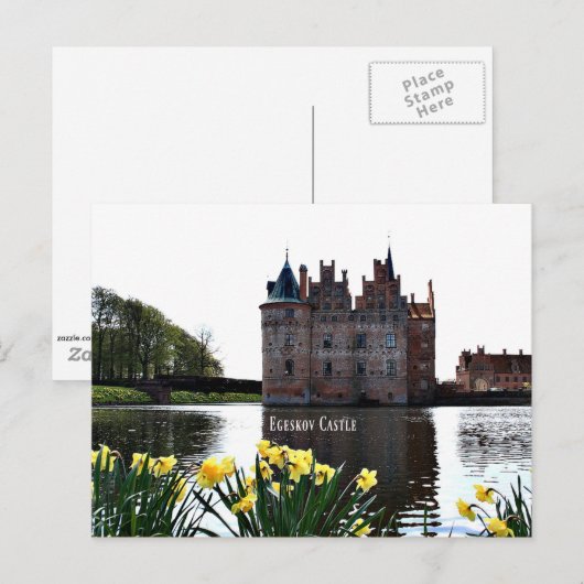Egeskov Castle Briefkaart (Voorkant / Achterkant)