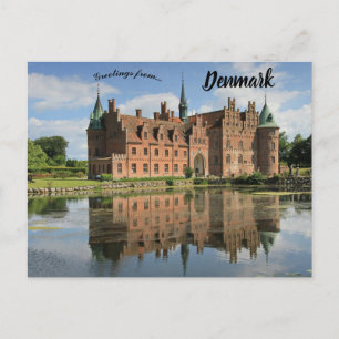 Egeskov Castle Egeskov Gade Kværndrup Denemarken Briefkaart
