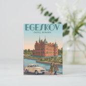 Egeskov Kasteel Ansichtkaart Briefkaart (Staand voorkant)