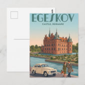 Egeskov Kasteel Ansichtkaart Briefkaart (Voorkant / Achterkant)