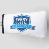 EGET Golf Putter Hoesje Golfheadcover (Voorkant)