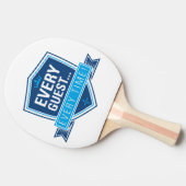 EGET Ping Pong Paddle Tafeltennisbatje (Zijkant)