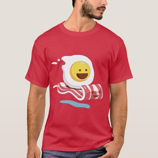 Egg Bacon T-shirt (Voorkant)