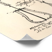 Egg Beaters 1874 Patent Art - Old Peper Poster (Hoek)