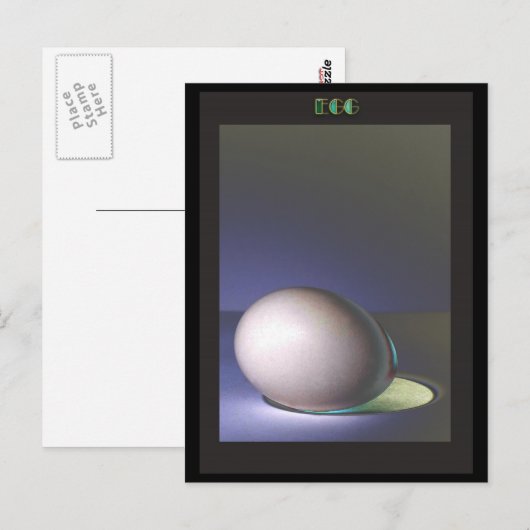 EGG BRIEFKAART (Voorkant / Achterkant)