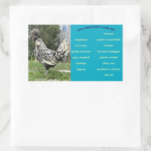 Egg Carton Label (Tas)