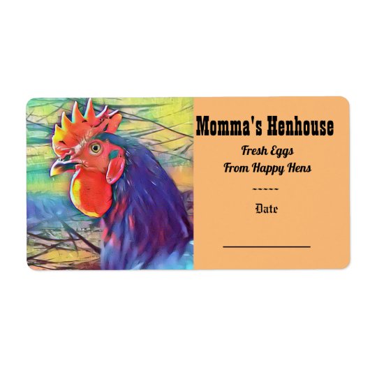 EGG CARTON LABELS (Voorkant)