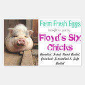 Egg Carton Sticker (Voorkant)