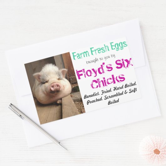 Egg Carton Sticker (Envelop)