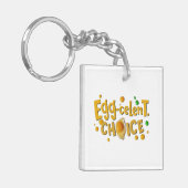 Egg-celent Choice Sleutelhanger (Voorkant Links)