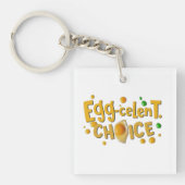 Egg-celent Choice Sleutelhanger (Voorkant)