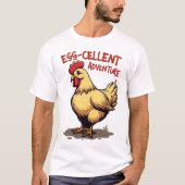 Egg-cellent Adventure T-shirt (Voorkant)