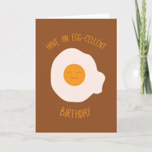Egg-cellent Birthday Kaart