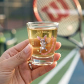 Egg-Cellent Shots Hare-Raising Fun - Tennis Bunny  Shot Glas