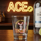 Egg-Cellent Shots Hare-Raising Fun - Tennis Bunny  Shot Glas