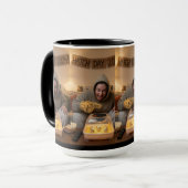 Egg-citement at Home – Cozy Cheer Mug Mok (Voorkant links)