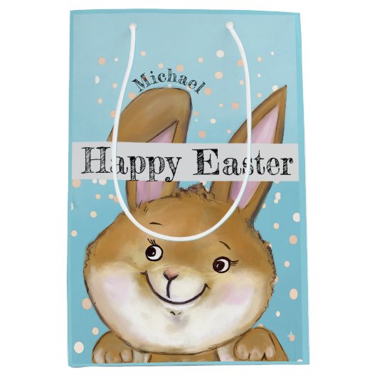 Egg-citeren Egg Hunt Kinder Medium Cadeauzakje (Voorkant)