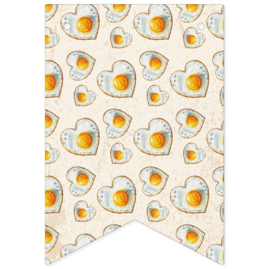 Egg-Citing Baby BBQ First Birthday Vlaggetjes (Tweede vlag)