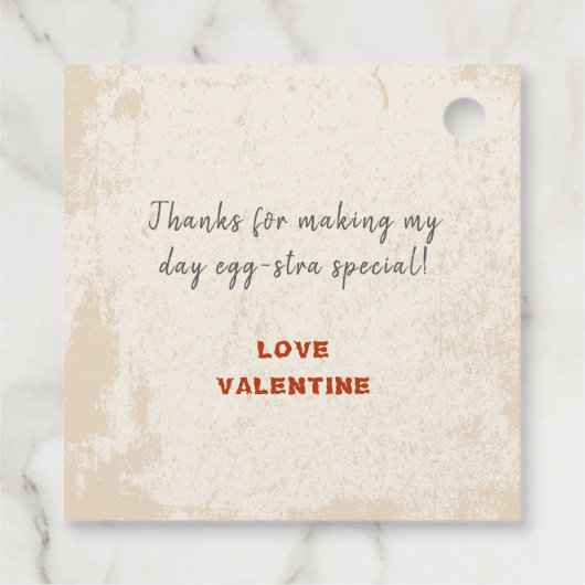 EGG-CITING BBQ BABY BIRTHDAY BEDANKJES LABELS (Achterkant)