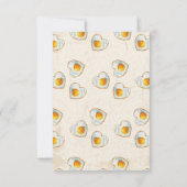 EGG-CITING BBQ BABY BIRTHDAY BEDANKKAART (Achterkant)