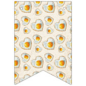 EGG-CITING BBQ BABY BIRTHDAY VLAGGETJES (Tweede vlag)