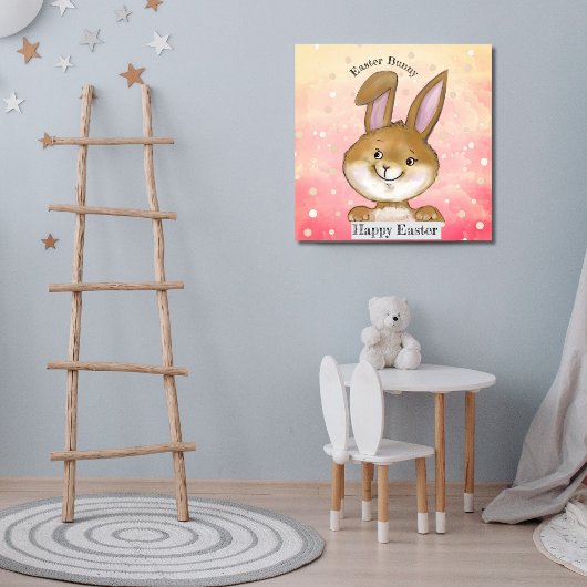 Egg-citing Egg Hunt Kinder Roze Poster