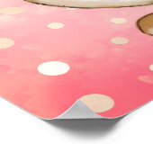 Egg-citing Egg Hunt Kinder Roze Poster (Hoek)