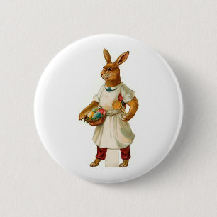 Egg Cook  Easter Bunny Ronde Button 5,7 Cm